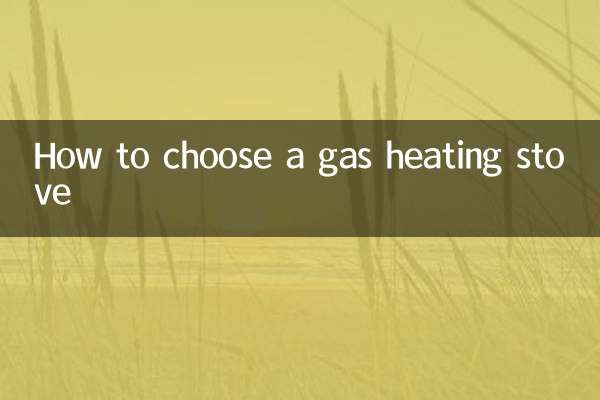 So wählen Sie einen Gasheizofen aus