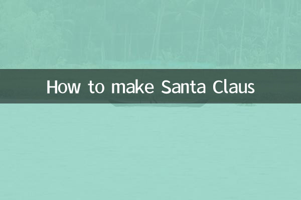 কীভাবে সান্তা ক্লজ তৈরি করবেন