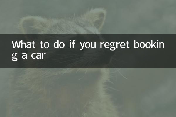 اگر از رزرو ماشین پشیمان شدید چه باید کرد؟