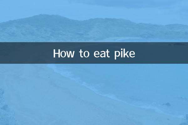 Come mangiare il luccio