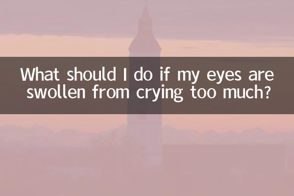 ماذا أفعل إذا تورمت عيني من كثرة البكاء؟