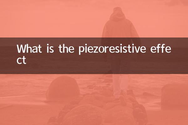 Qual é o efeito piezoresistivo