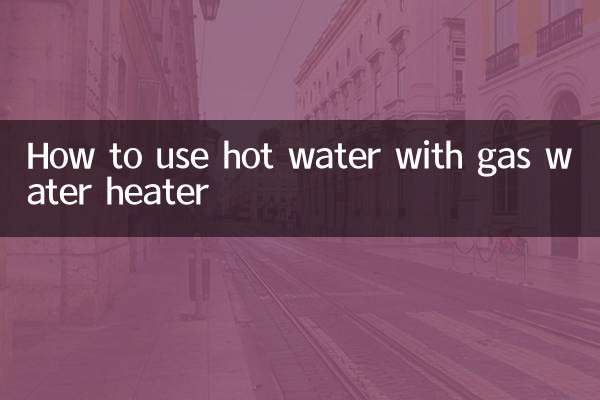 So nutzen Sie Warmwasser mit einem Gas-Warmwasserbereiter