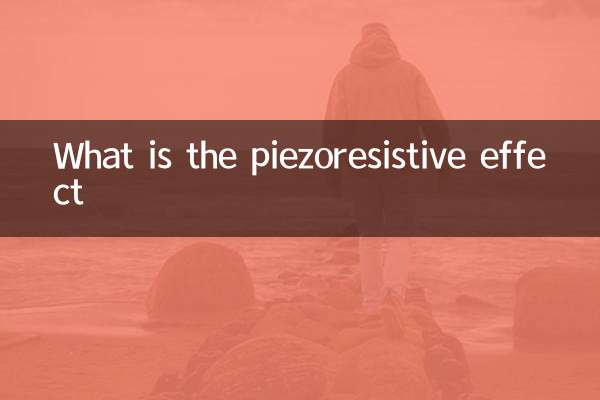 Qual é o efeito piezoresistivo