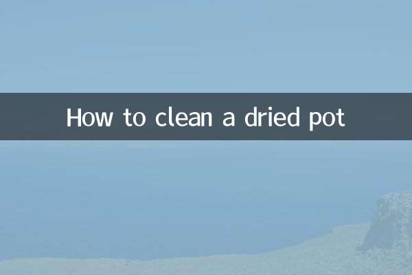 শুকনো পাত্র কীভাবে পরিষ্কার করবেন