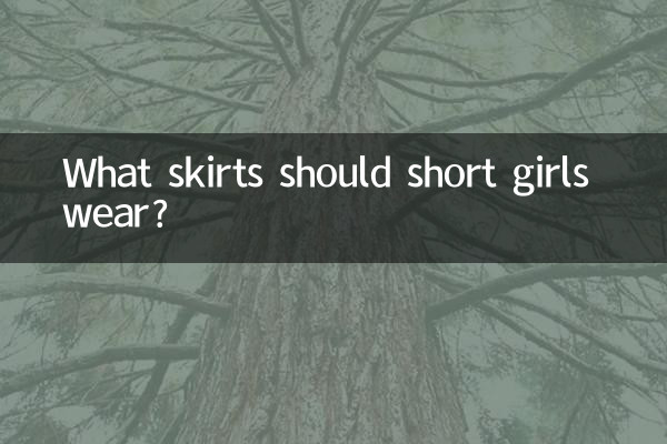 دختران کوتاه قد چه دامن هایی بپوشند؟