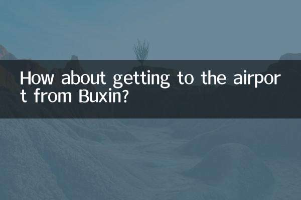 Buxin에서 공항으로 가는 것이 어떻습니까?