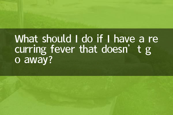 熱が再発して下がらない場合はどうすればよいですか?