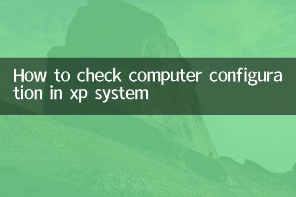 Como verificar a configuração do computador no sistema XP