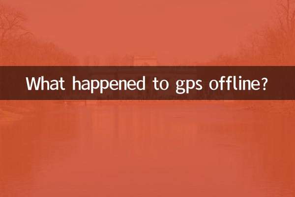 What happened to gps offline?