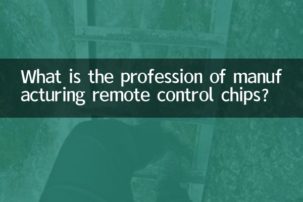 রিমোট কন্ট্রোল চিপ তৈরির পেশা কী?
