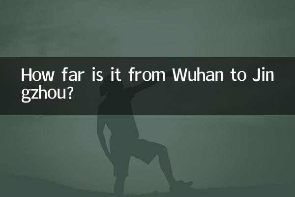 How far is it from Wuhan to Jingzhou?
