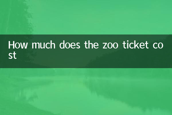 How much does the zoo ticket cost