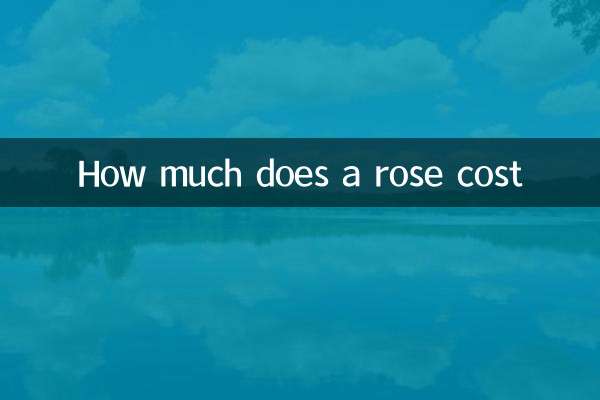 ¿Cuánto cuesta una rosa?