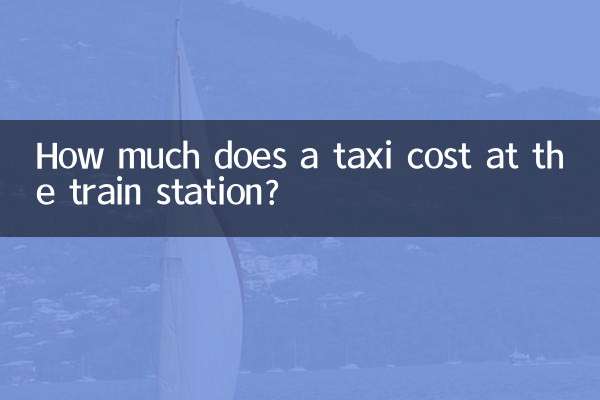 Combien coûte un taxi à la gare ?