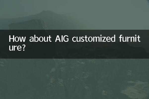 How about AIG customized furniture?