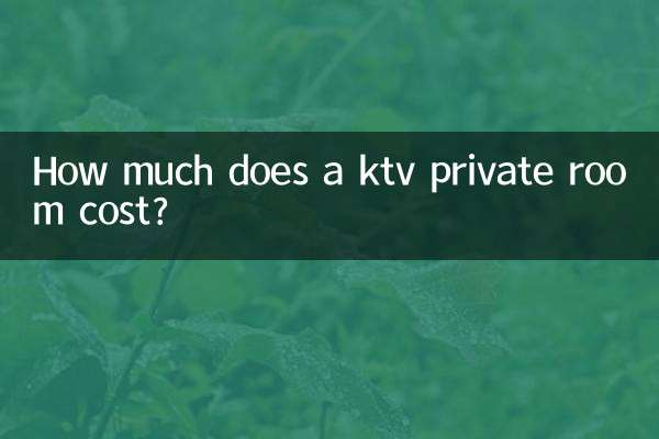 كم تكلفة غرفة خاصة ktv؟