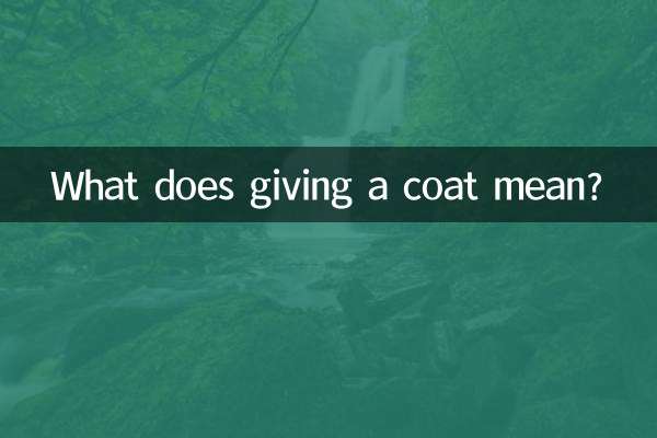 コートをあげる とはどういう意味ですか?