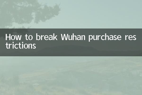 Comment briser les restrictions d'achat de Wuhan