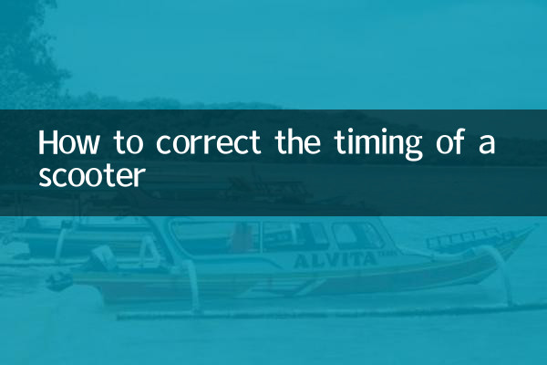 Cómo corregir la sincronización de un scooter