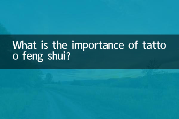 Quelle est l’importance du tatouage feng shui ?