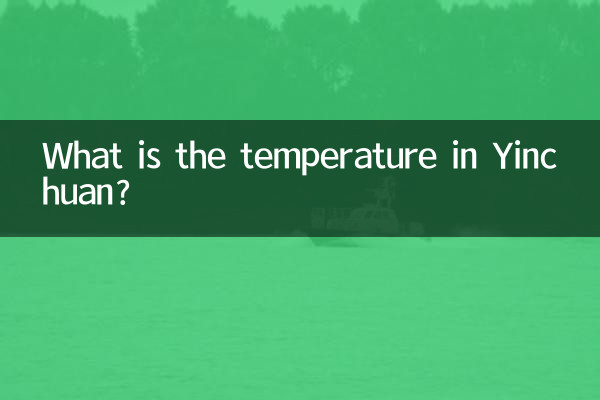 인촨(은천)의 기온은 몇 도인가요?