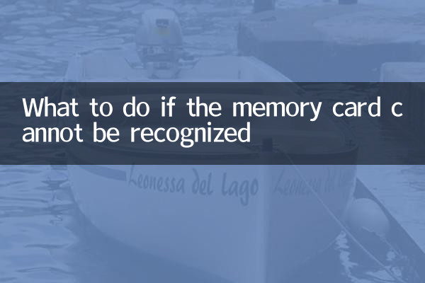 Cosa fare se la scheda di memoria non viene riconosciuta