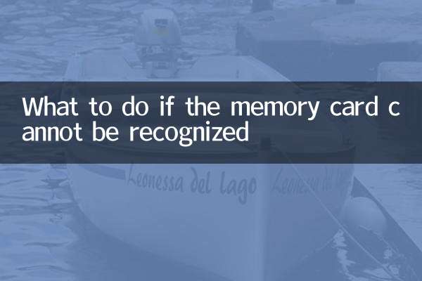 Cosa fare se la scheda di memoria non viene riconosciuta