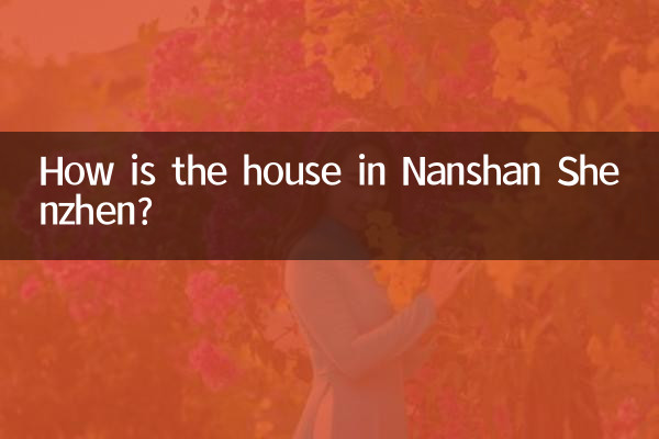 Wie ist das Haus in Nanshan Shenzhen?
