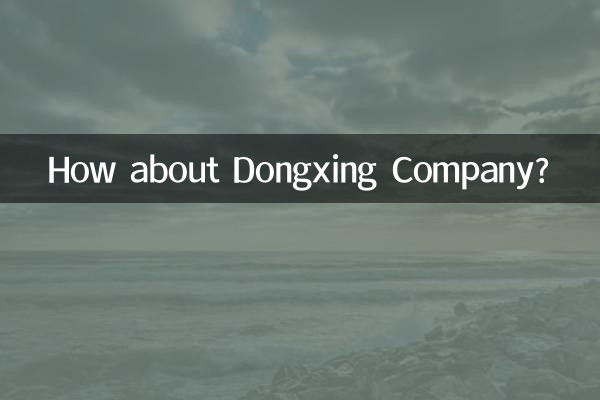 How about Dongxing Company?