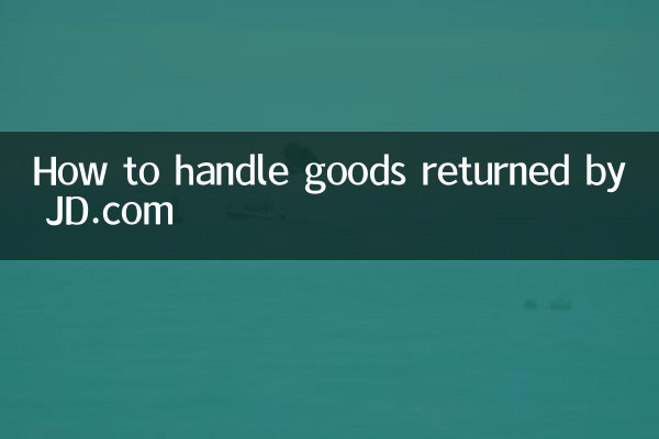 How to handle goods returned by JD.com