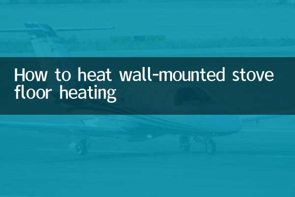 So heizen Sie eine Wandofen-Fußbodenheizung