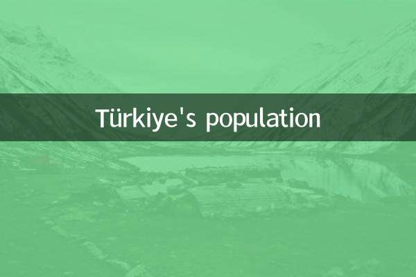 터키의 인구