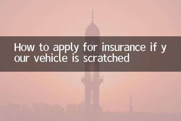 اگر آپ کی گاڑی کھرچ گئی ہے تو انشورنس کے لئے کس طرح درخواست دیں