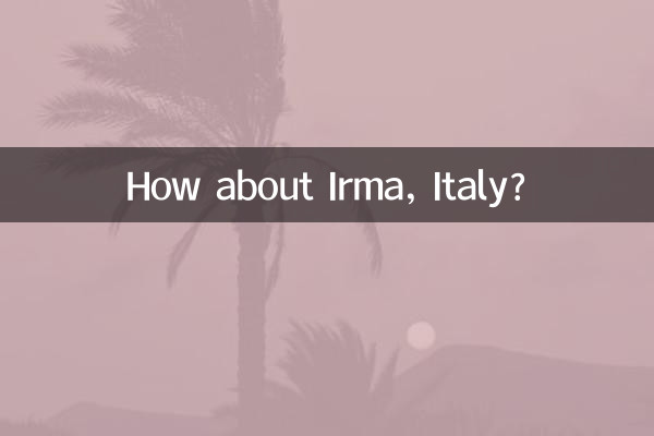 イタリアのイルマはどうですか?