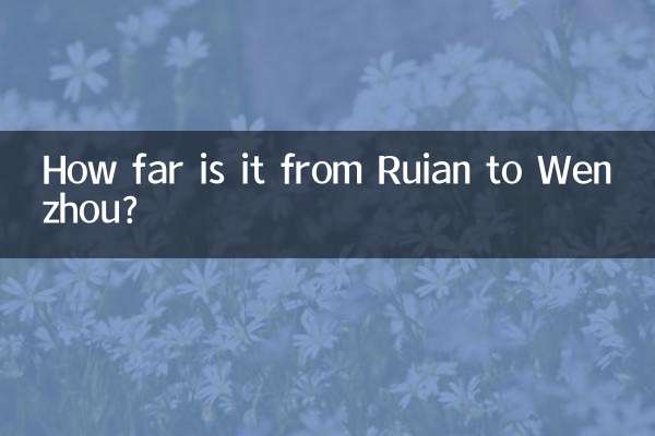 یہ رویان سے وینزہو تک کتنا دور ہے؟