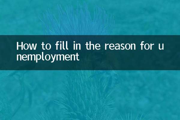 失業原因怎麼填