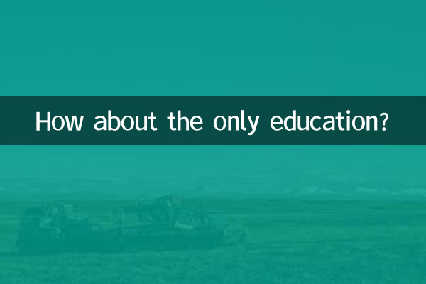 유일한 교육은 어떻습니까?