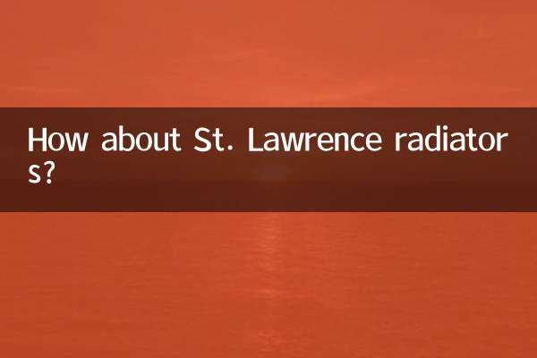 Que tal os radiadores St. Lawrence?