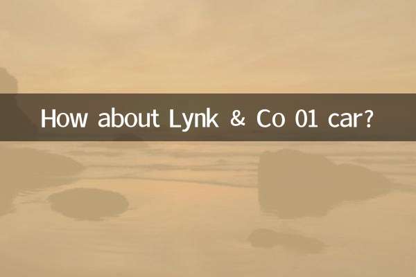 Как насчет автомобиля Lynk & Co 01?