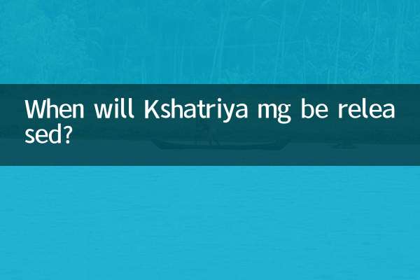 Kshatriya mg چه زمانی منتشر می شود؟