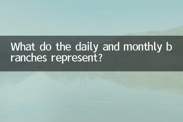 일일 및 월간 분기는 무엇을 나타냅니까?