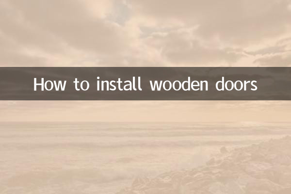 Come installare le porte in legno