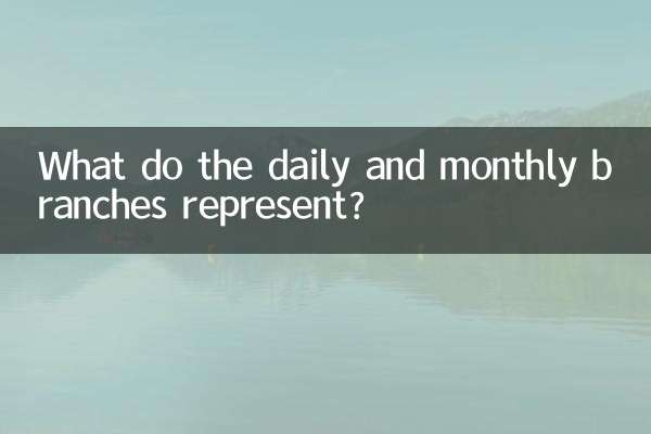 일일 및 월간 분기는 무엇을 나타냅니까?