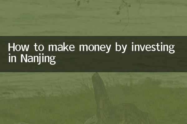 南京に投資してお金を稼ぐ方法