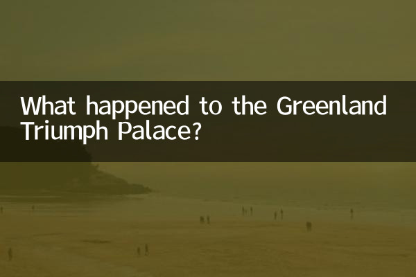 Qu'est-il arrivé au Palais du Triomphe du Groenland ?