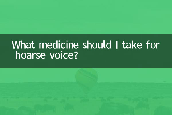 Che medicina dovrei prendere per la voce rauca?