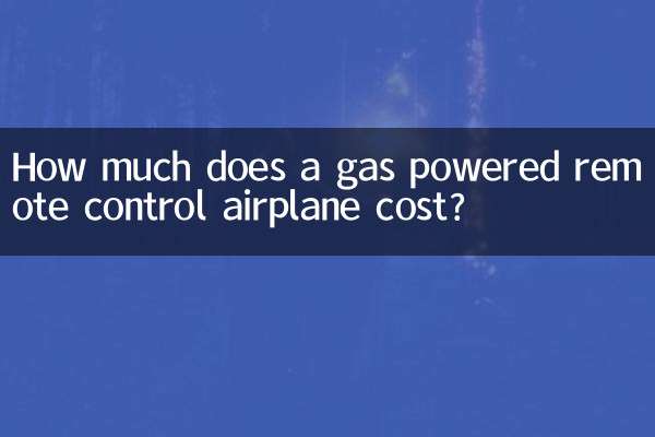 Wie viel kostet ein gasbetriebenes ferngesteuertes Flugzeug?