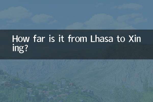 Wie weit ist es von Lhasa nach Xining?