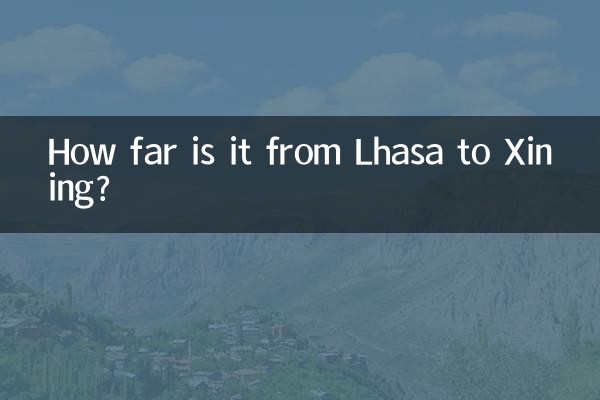 Wie weit ist es von Lhasa nach Xining?